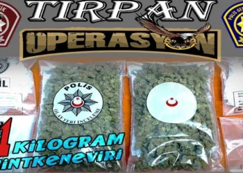 BU KEZ “TIRPAN OPERASYONU”: 1 KİLO UYUŞTURUCU