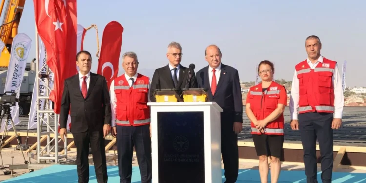 HASTANENİN TEMELİ ATILDI ÇEVRE YOLU  AÇILDI