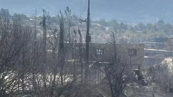 125 KİLOMETRE KARELİK ALAN KÜL OLDU