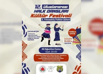 12. ULUSLARARASI HALK DANSLARI KÜLTÜR FESTİVALİ BAŞLIYOR