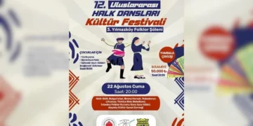 12. ULUSLARARASI HALK DANSLARI KÜLTÜR FESTİVALİ BAŞLIYOR