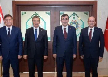 HÜKÜMET ORTAKLARI CEVDET YILMAZ İLE GÖRÜŞTÜ