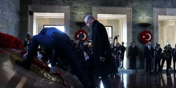 TC DEVLET ERKANI ANITKABİR’DE