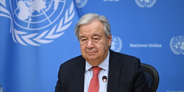 BM GENEL SEKRETERİ GUTERRES ERHÜRMAN’I KUTLADI