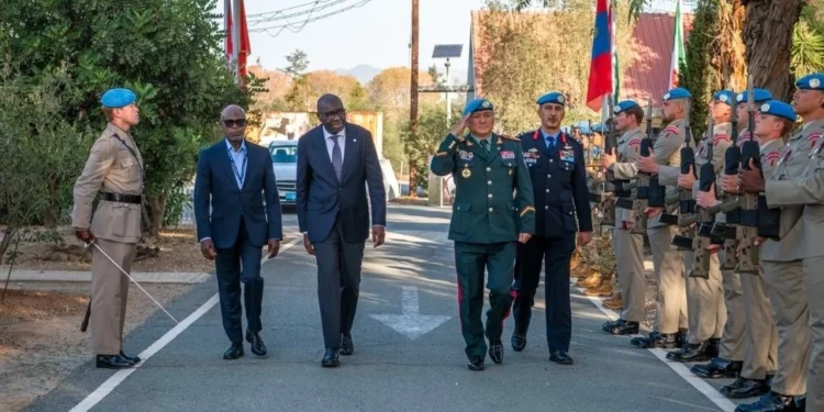 BM’NİN KIBRIS ÖZEL TEMSİLCİSİ KHASSIM DIAGNE ADAYA GELEREK GÖREVİNE BAŞLADI