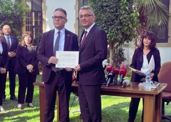 6’NCI CUMHURBAŞKANI TUFAN ERHÜRMAN, MAZBATASINI ALDI