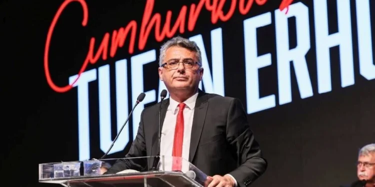 KKTC’NİN YENİ CUMHURBAŞKANI TUFAN ERHÜRMAN