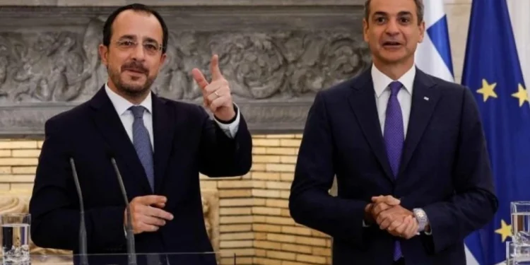 HRİSTODULİDİS-MİÇOTAKİS ZİRVESİ: GÜNDEM KIBRIS SORUNU VE AB DÖNEM BAŞKANLIĞI