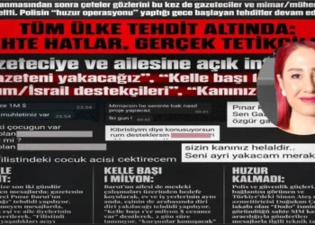 GAZETECİ PINAR BARUT’A TEHDİT MESAJI