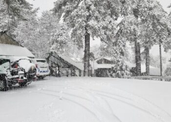 TRODOS’TA SICAKLIK -6’YA DÜŞTÜ