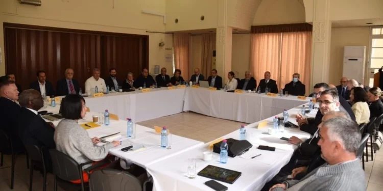 İki toplumlu parti temsilcileri Ledra Palace’ta bir araya geldi