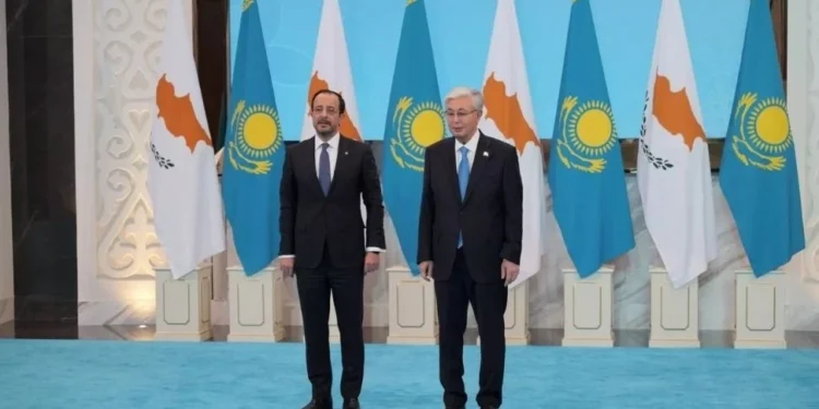 Hristodulidis’ten Kazakistan Cumhurbaşkanı’na teşekkür