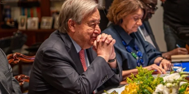 Guterres: Ziyaretim, Kıbrıs’ta nihai çözüm için kararlığımı göstermeyi amaçlıyor
