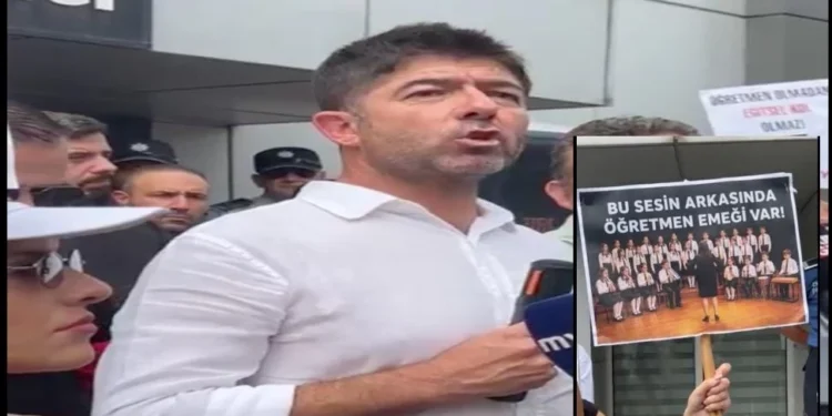 Susmayacağız; öğretmenin emeğini hiçe sayamazsınız