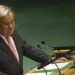 Guterres, “Artık yağmalama yok, artık sömürü yok”